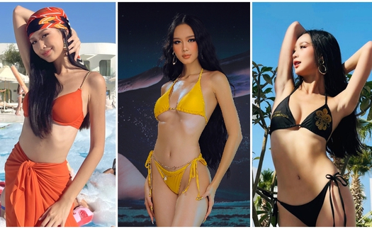 Á hậu Bảo Ngọc cao 1m85 tung bộ ảnh bikini nóng bỏng khi đang thi Miss Intercontinental 2022