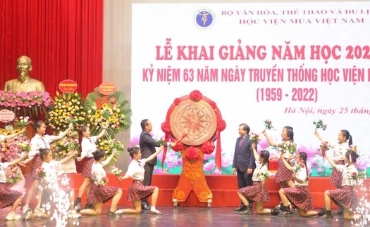 Học viện Múa Việt Nam khai giảng năm học mới