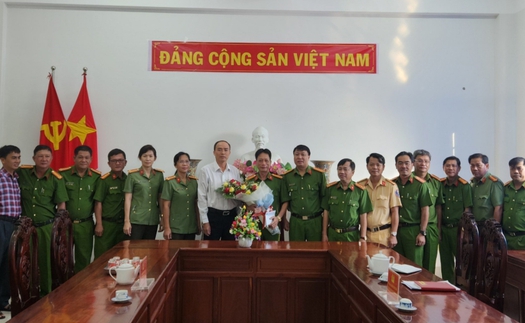 An Giang: Biểu dương thành tích phá nhanh vụ phóng hỏa đốt nhà làm 2 người thiệt mạng