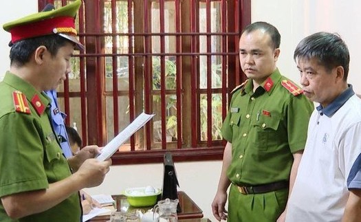 Thanh Hóa: Bắt tạm giam nguyên Trưởng phòng Tài nguyên và Môi trường