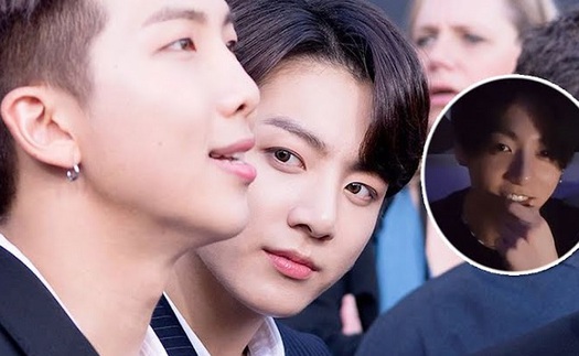 Chỉ một câu nói, Jungkook khẳng định sự thần tượng tuyệt đối dành cho RM BTS