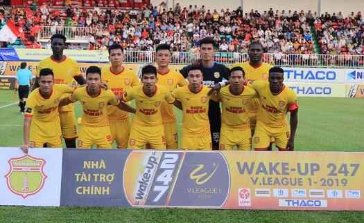 VIDEO: Trực tiếp bóng đá Nam Định vs Quảng Ninh (17h ngày 11/5). Nhận định V League 2019