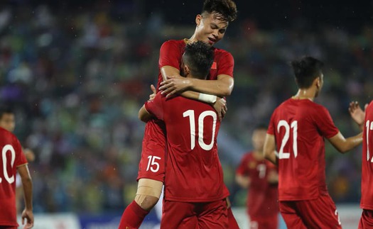 VIDEO U23 Việt Nam 2-0 U23 Myanmar: Tiến Linh và Việt Hưng tỏa sáng trong trận đấu có 2 thẻ đỏ