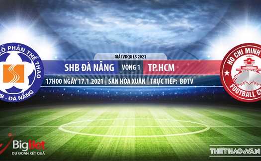 Soi kèo nhà cái Đà Nẵng vs TPHCM. BĐTV. Trực tiếp bóng đá Việt Nam hôm nay