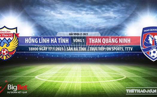 Soi kèo nhà cái Hà Tĩnh vs Quảng Ninh. VTC3. Trực tiếp bóng đá Việt Nam hôm nay