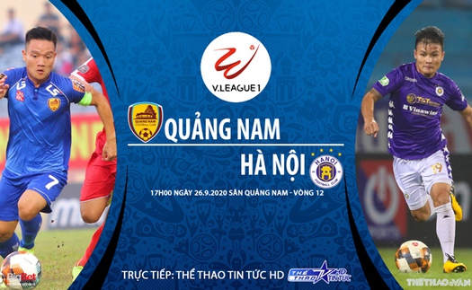 VIDEO: Soi kèo bóng đá Quảng Nam vs Hà Nội. Trực tiếp bóng đá V-League 2020