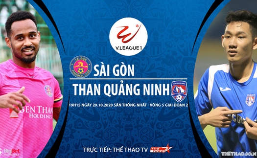 VIDEO: Soi kèo nhà cái. Sài Gòn vs Than Quảng Ninh. Trực tiếp bóng đá Việt Nam 2020