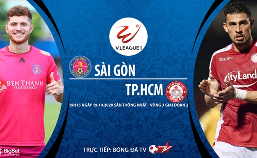 VIDEO: Soi kèo nhà cái. Sài Gòn vs TP Hồ Chí Minh. Trực tiếp bóng đá Việt Nam 2020