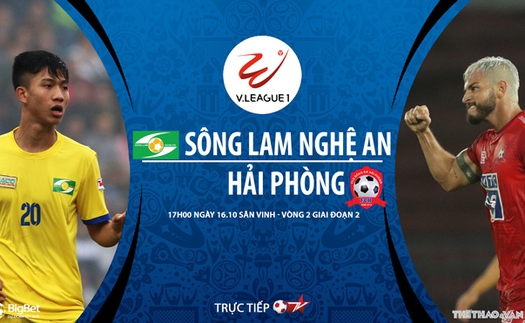 Soi kèo nhà cái SLNA vs Hải Phòng. Trực tiếp bóng đá Việt Nam