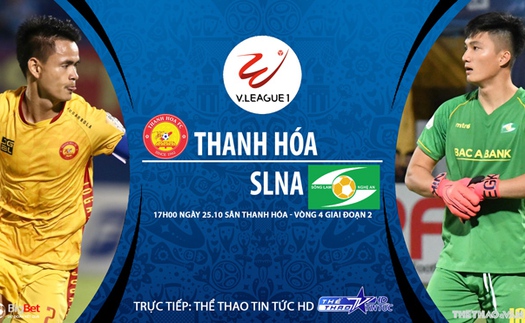 VIDEO: Soi kèo nhà cái. Thanh Hóa vs SLNA. Trực tiếp bóng đá Việt Nam 2020