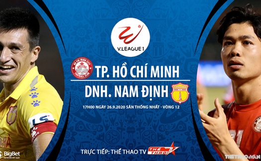 VIDEO: Soi kèo bóng đá TPHCM vs Nam Định. Trực tiếp bóng đá V-League 2020