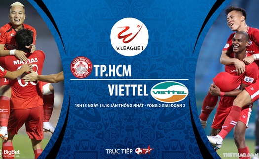 Soi kèo nhà cái TPHCM vs Viettel. Trực tiếp bóng đá vòng 2 V-League 2020