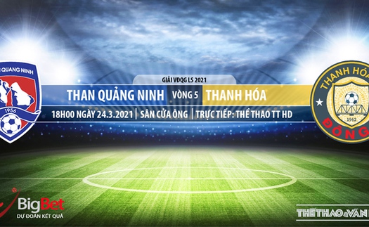 Soi kèo nhà cái Quảng Ninh vs Thanh Hóa. TTTT HD. Trực tiếp bóng đá Việt Nam hôm nay