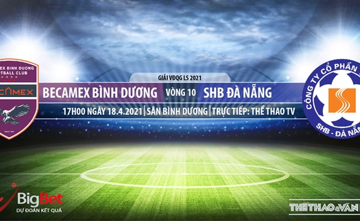 VIDEO Soi kèo nhà cái Bình Dương vs Đà Nẵng. TTTV, VTV6 trực tiếp bóng đá hôm nay