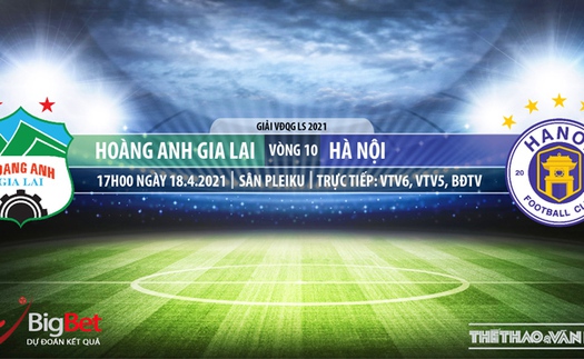 VIDEO Soi kèo nhà cái HAGL vs Hà Nội. VTV6, BĐTV trực tiếp bóng đá Việt Nam hôm nay