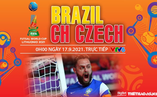 VIDEO Brazil vs Séc, Futsal World Cup 2021