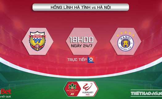 Soi kèo nhà cái Hà Tĩnh vs Hà Nội. Nhận định, dự đoán bóng đá V-League 2022 (18h00, 24/7)