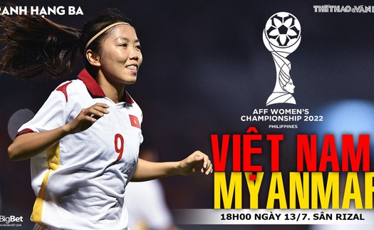 VIDEO Trực tiếp nữ Việt Nam vs Myanmar: VTV6 trực tiếp bóng đá nữ Đông Nam Á (15h00, 17/7)