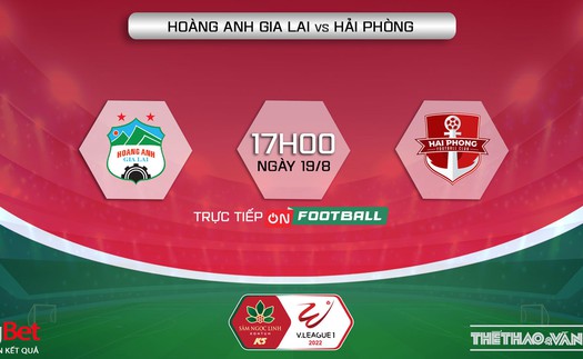 Soi kèo nhà cái HAGL vs Hải Phòng. Nhận định, dự đoán bóng đá V-League 2022 (17h00, 19/8)