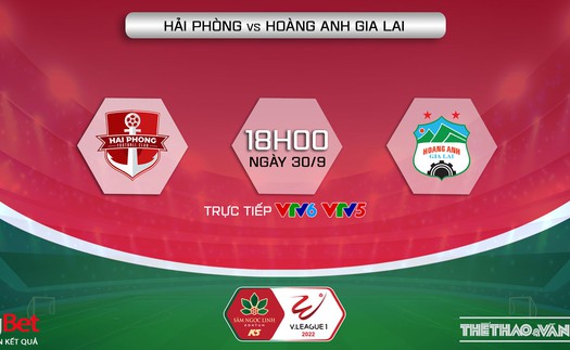 Soi kèo nhà cái Hải Phòng vs HAGL. Nhận định, dự đoán bóng đá V-League 2022 (18h00, 30/9)