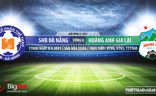 Soi kèo nhà cái Đà Nẵng vs HAGL. VTV6. VTV5. TTTT. Trực tiếp bóng đá Việt Nam hôm nay