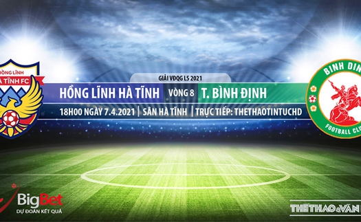 Soi kèo nhà cái Hà Tĩnh vs Bình Định. TTTT HD. Trực tiếp bóng đá Việt Nam hôm nay