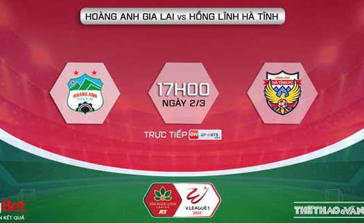 HAGL vs Hà Tĩnh: VIDEO trực tiếp bóng đá, soi kèo nhà cái V-League 2022