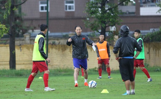 VIDEO: U23 Việt Nam ráo riết chuẩn bị đọ sức với U23 Myanmar