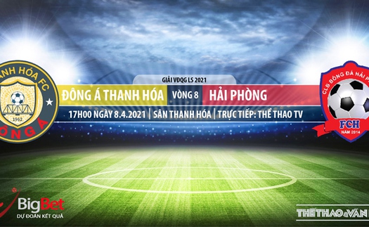 Soi kèo nhà cái Thanh Hóa vs Hải Phòng. TTTV. Trực tiếp bóng đá Việt Nam hôm nay