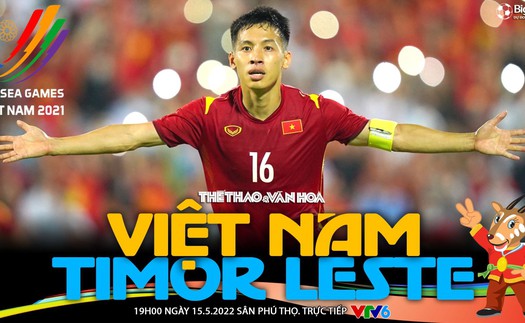 VIDEO U23 Việt Nam vs Timor Leste: VTV6 trực tiếp bóng đá SEA Games 31