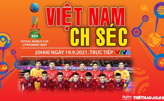 VIDEO Futsal Việt Nam vs Séc, Futsal World Cup 2021