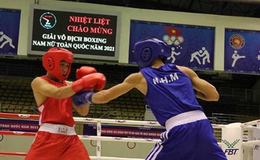 Giải vô địch boxing toàn quốc vẫn diễn ra theo kế hoạch