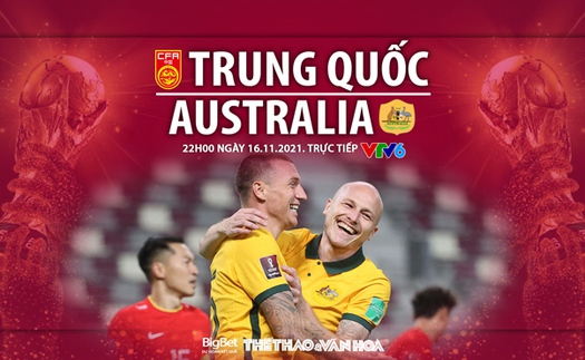 VIDEO Trung Quốc vs Úc, vòng loại World Cup 2022