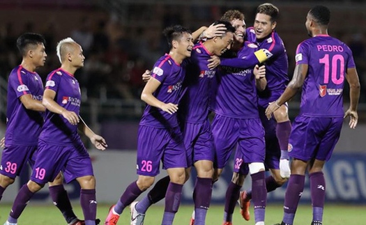 Bàn thắng và highlight Sài Gòn 3-0 Thanh Hóa: Trở lại ngôi đầu