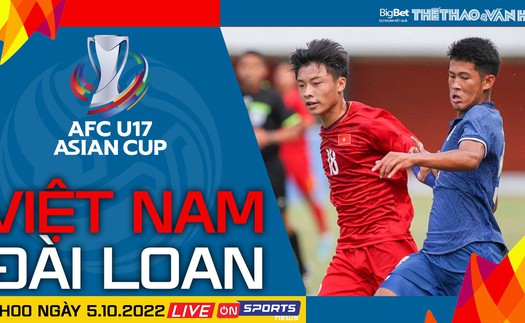 Soi kèo nhà cái U17 Việt Nam vs U17 Đài Loan. Nhận định, dự đoán bóng đá vòng loại U17 châu Á 2023 (19h00, 5/10)