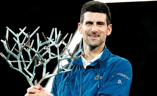 Novak Djokovic vô địch Paris Rolex Masters 2021: Vũ khí mới của Nole