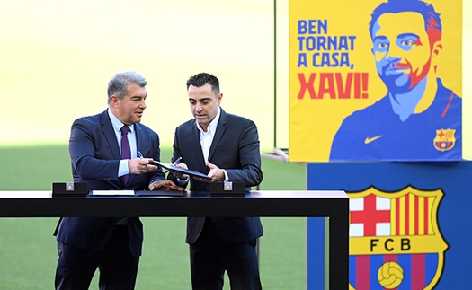 Chuyển động Barca: Xavi được cấp 3 tân binh