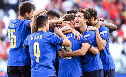 Italy hạ Bỉ: Azzurri vừa hay, vừa may