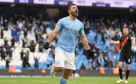 Man City: Lời tạm biệt ngọt ngào của Aguero