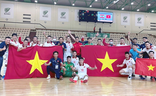 Futsal Việt Nam không còn ăn may