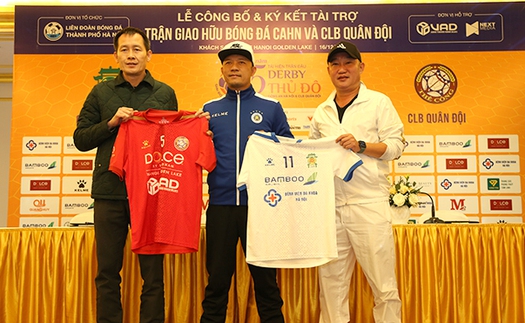 Tái hiện trận derby Thủ đô giữa CAHN và CLB Quân đội