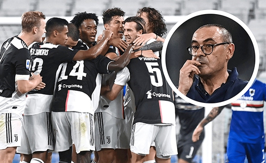 Juventus: Ronaldo càng hay, Sarri càng... khó xử