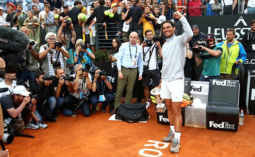 Roma Masters 2019: Nadal giải khát, Federer phá dớp?