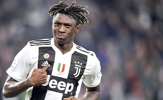 Moise Kean đã sẵn sàng 'đóng thế' cho CR7