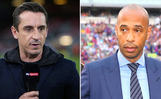 Siêu sao bóng đá, thảm hoạ HLV: Từ Thierry Henry đến Gary Neville