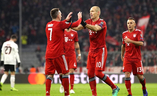 Bayern Munich đoạt vé sớm: Những ông già cứu rỗi Kovac