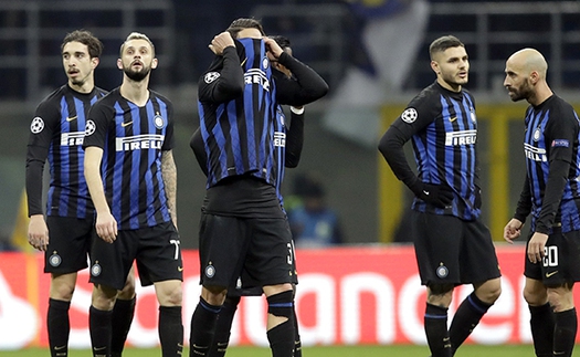 Inter: Tắt điện ở Giuseppe Meazza, loại đau đớn khỏi cúp C1