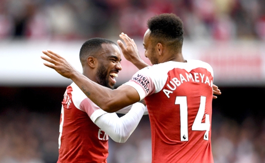 Arsenal: Aubameyang, nguồn cảm hứng cho Lacazette thăng hoa