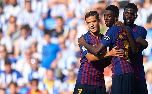 Anoeta hay là bài trắc nghiệm Barcelona của Valverde