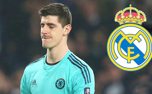 Real Madrid thắp sáng khung gỗ bằng... Courtois